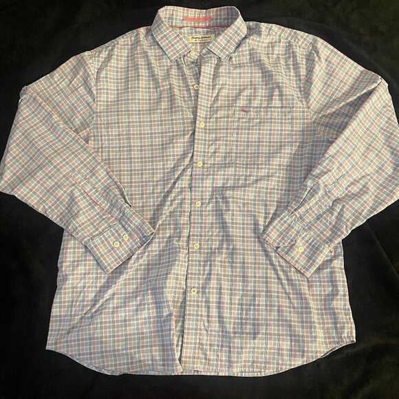 Tommy Bahama Other - Tommy Bahama IslandZone Siesta Key Check Stretch Shirt XL